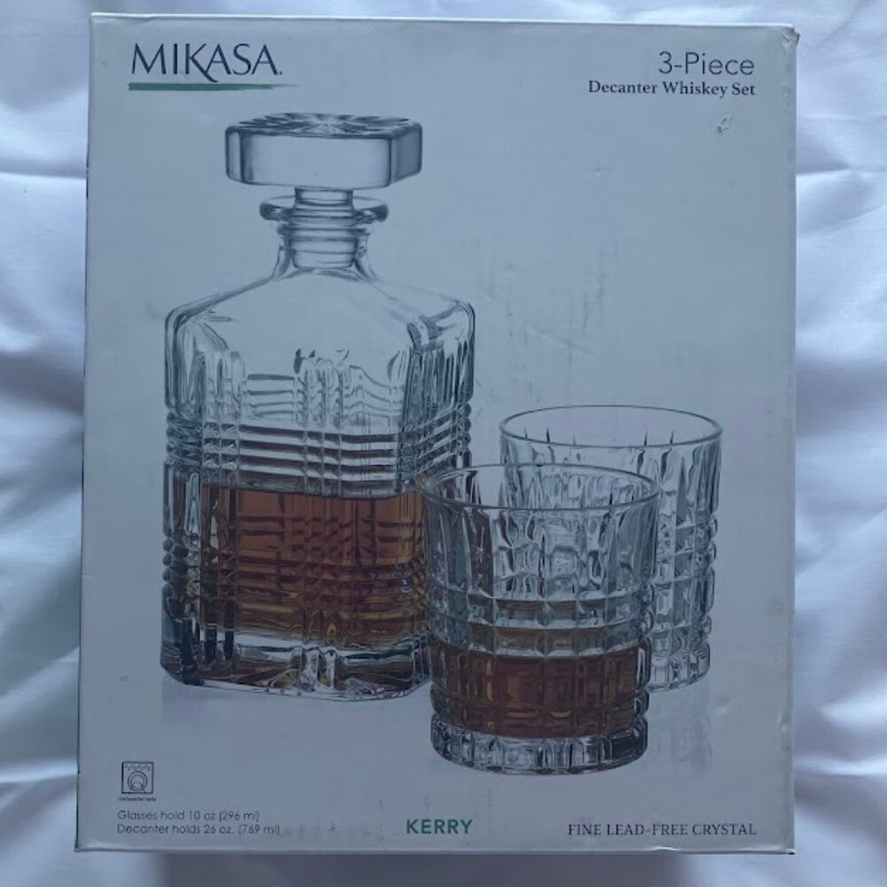 Decanter whiskey set